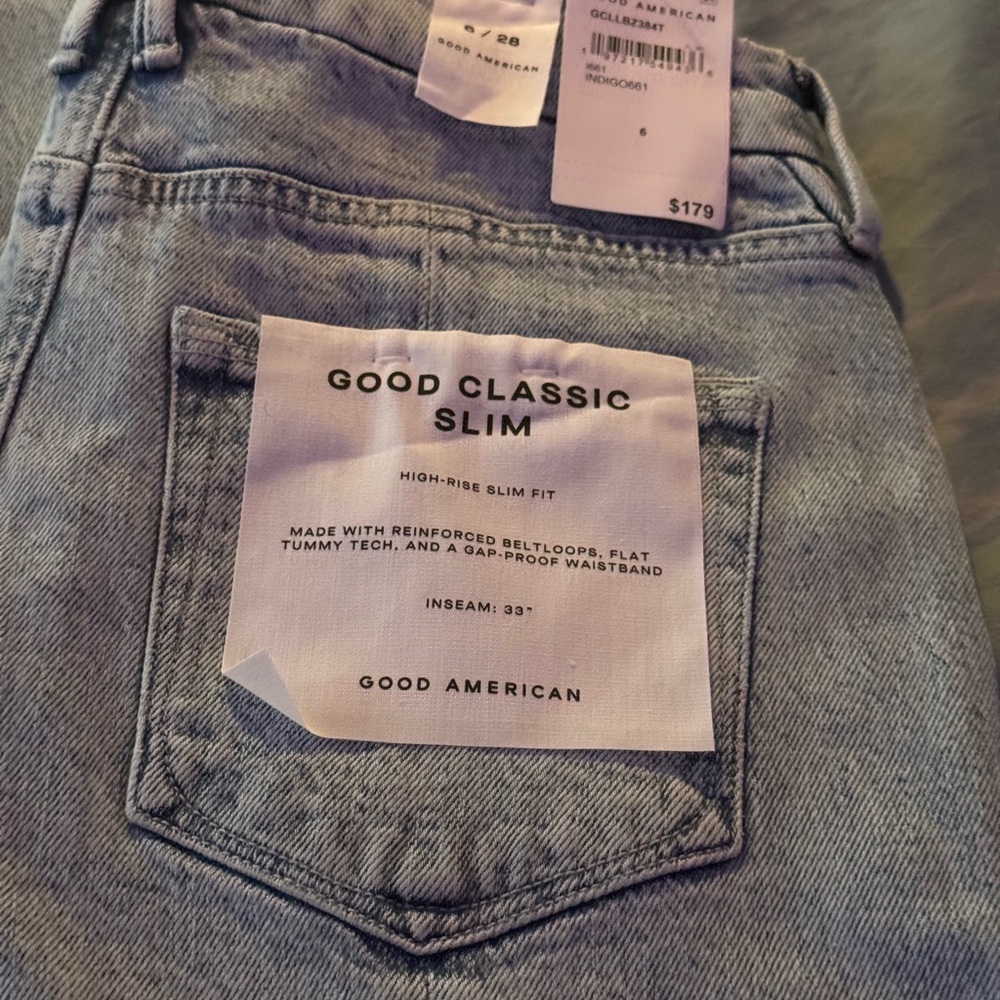 Good American Indigo Denim Jeans